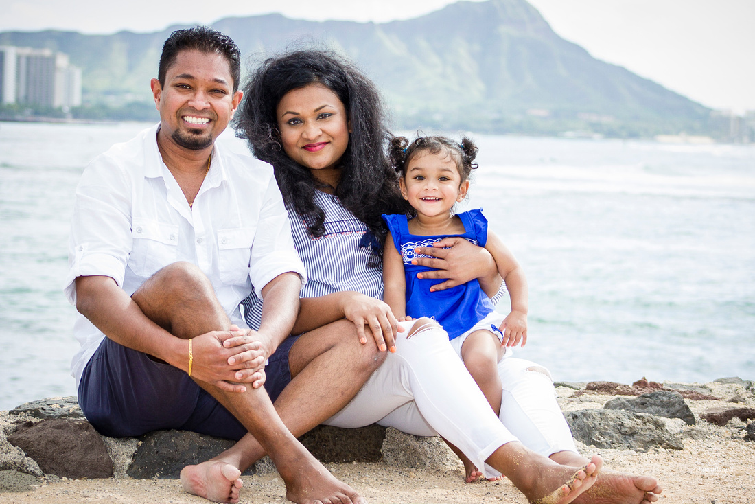 Family Portrait Honolulu Hawaii